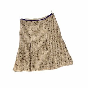 prada tweed skirt m